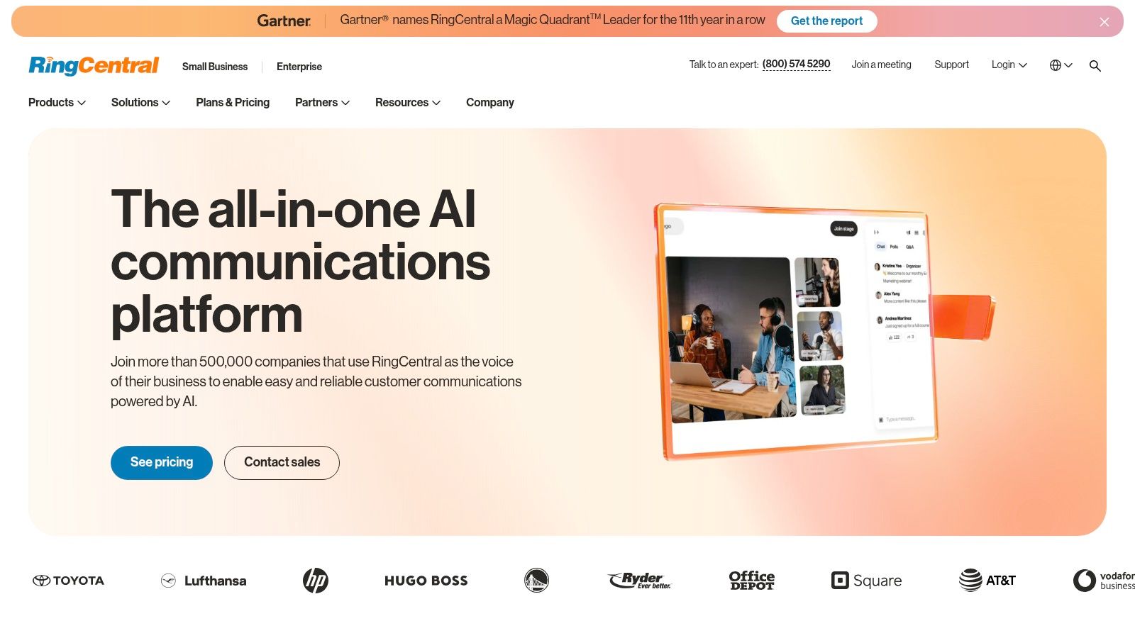 RingCentral (RingEX + RingCentral Events)