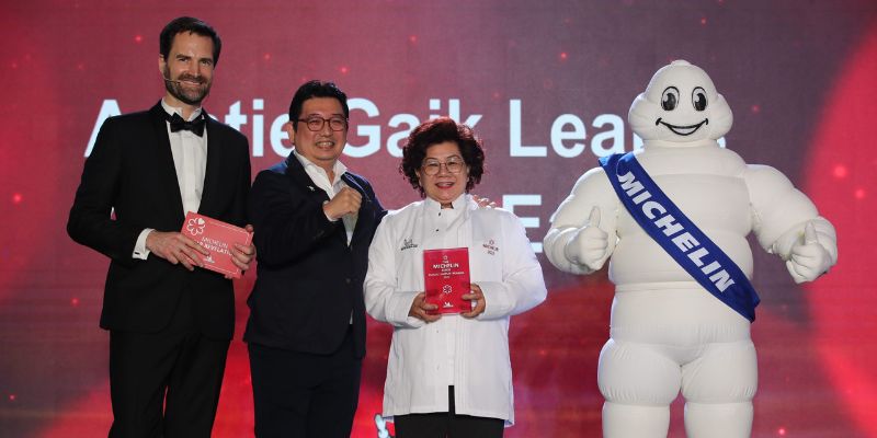 Auntie Gaik Lean Eatery, a StoreHub merchant, receiving a Michelin star