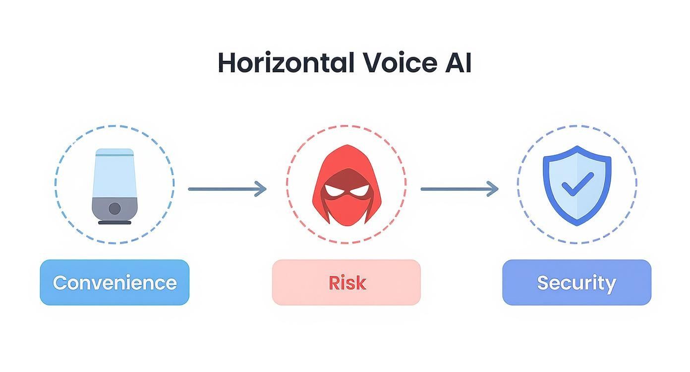 Infographic about is voice ai safe