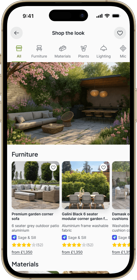 Phone mokcup of spacelift