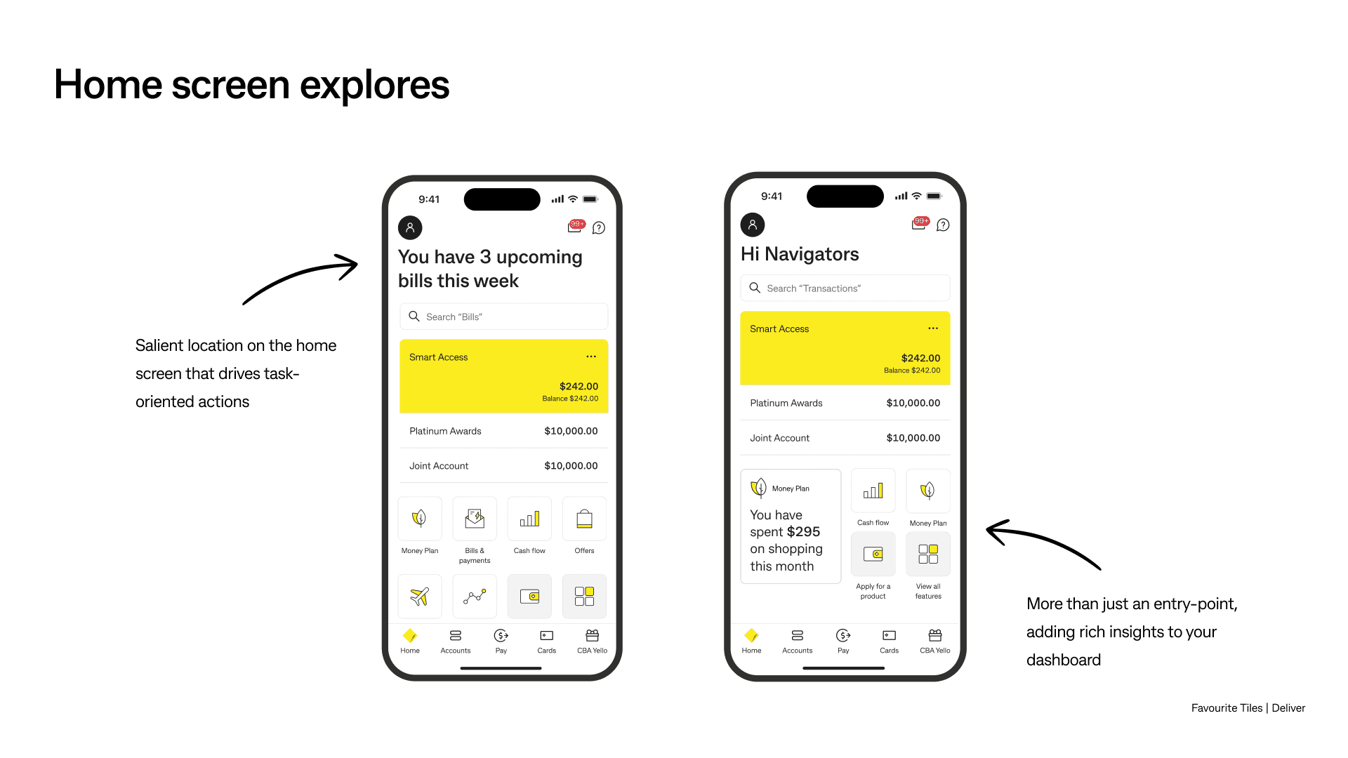 Phone showing Bloomy UI