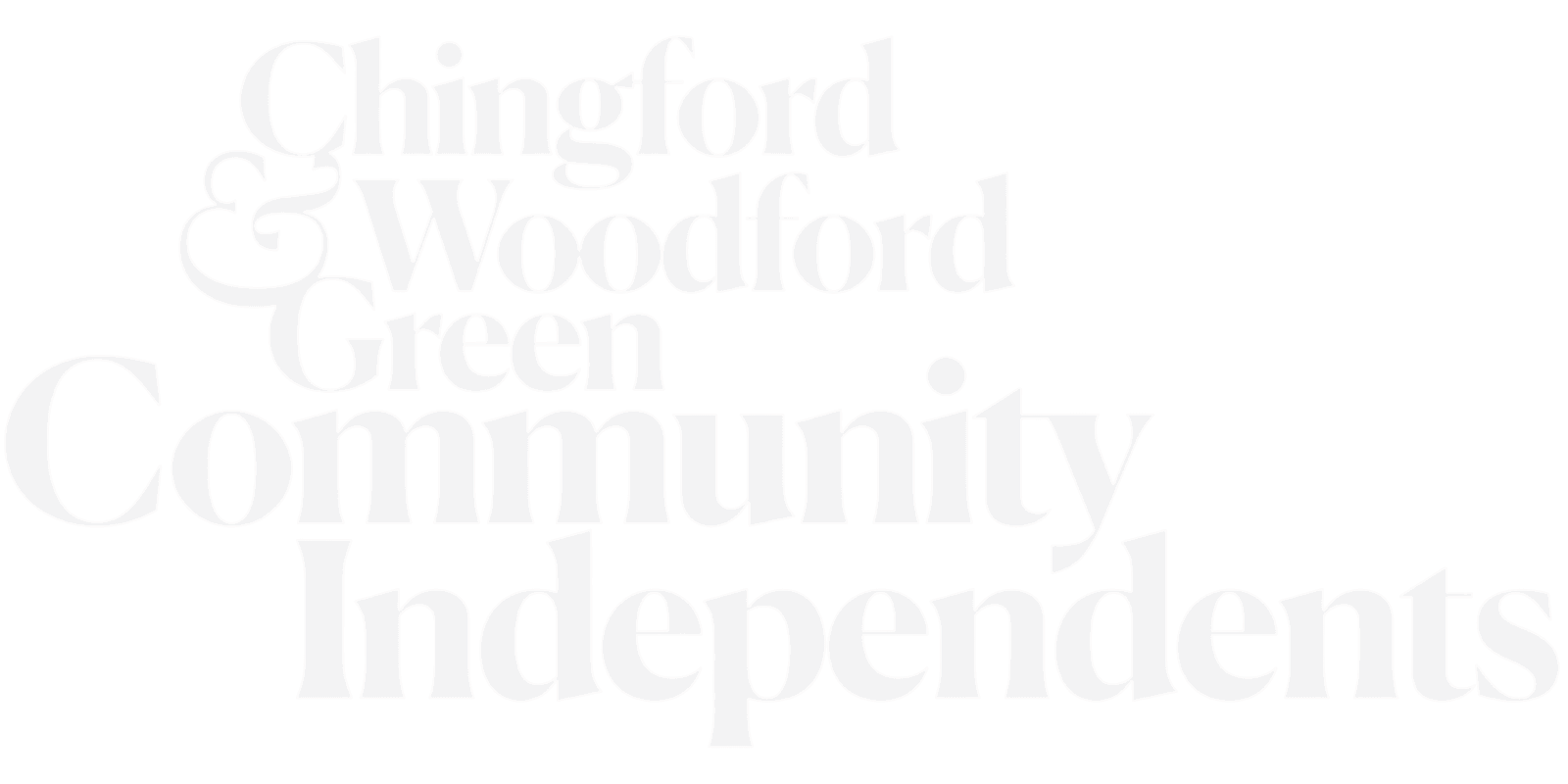 Chingford and Woodford Green Community Independents Logo