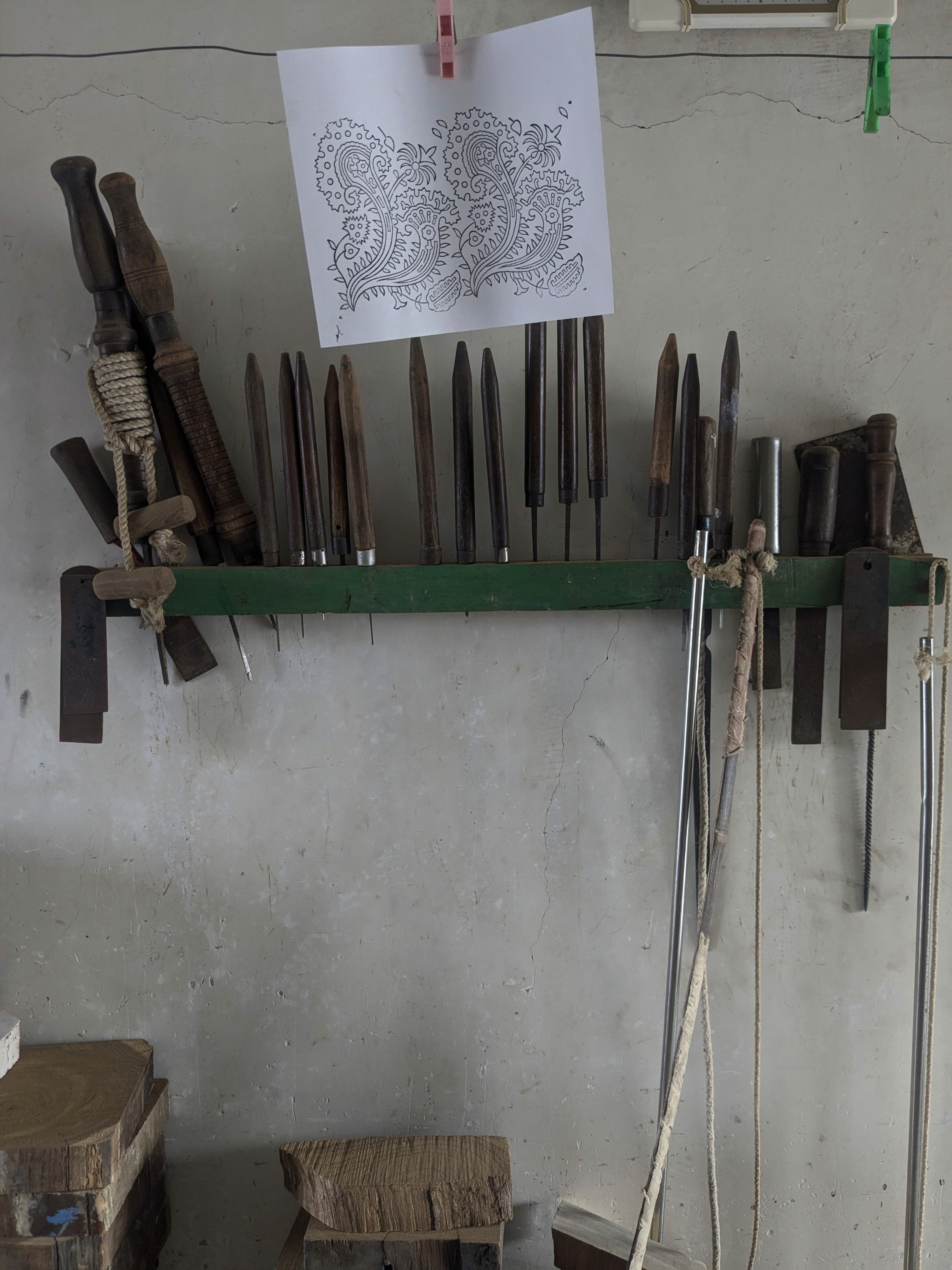 Wood Block carving tools