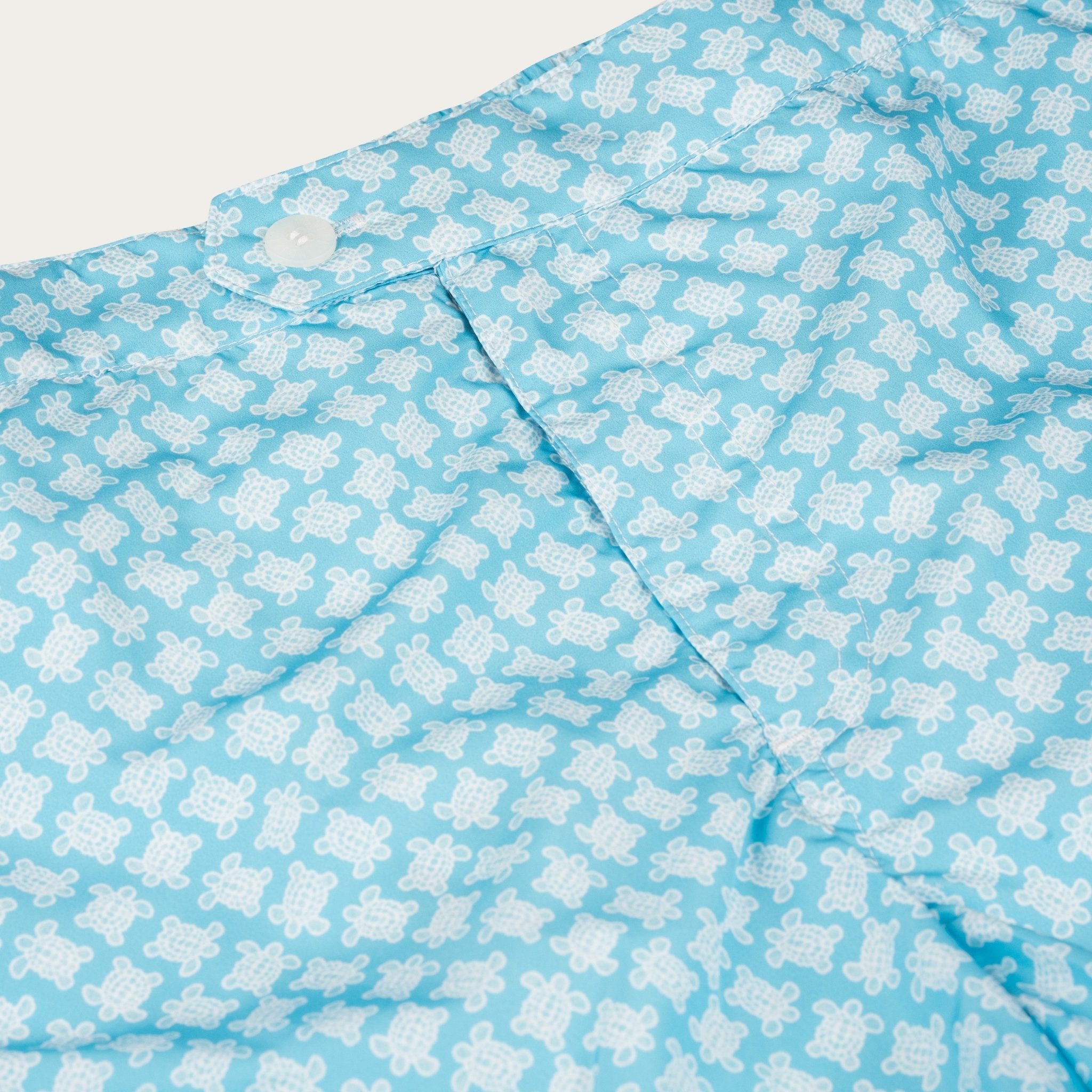 Fedeli - Turtle Print Swim Shorts - Mandelli UK