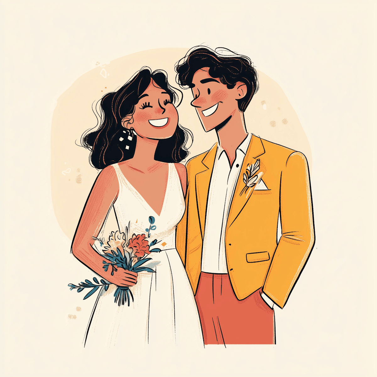 Couples Counseling Illustration Image