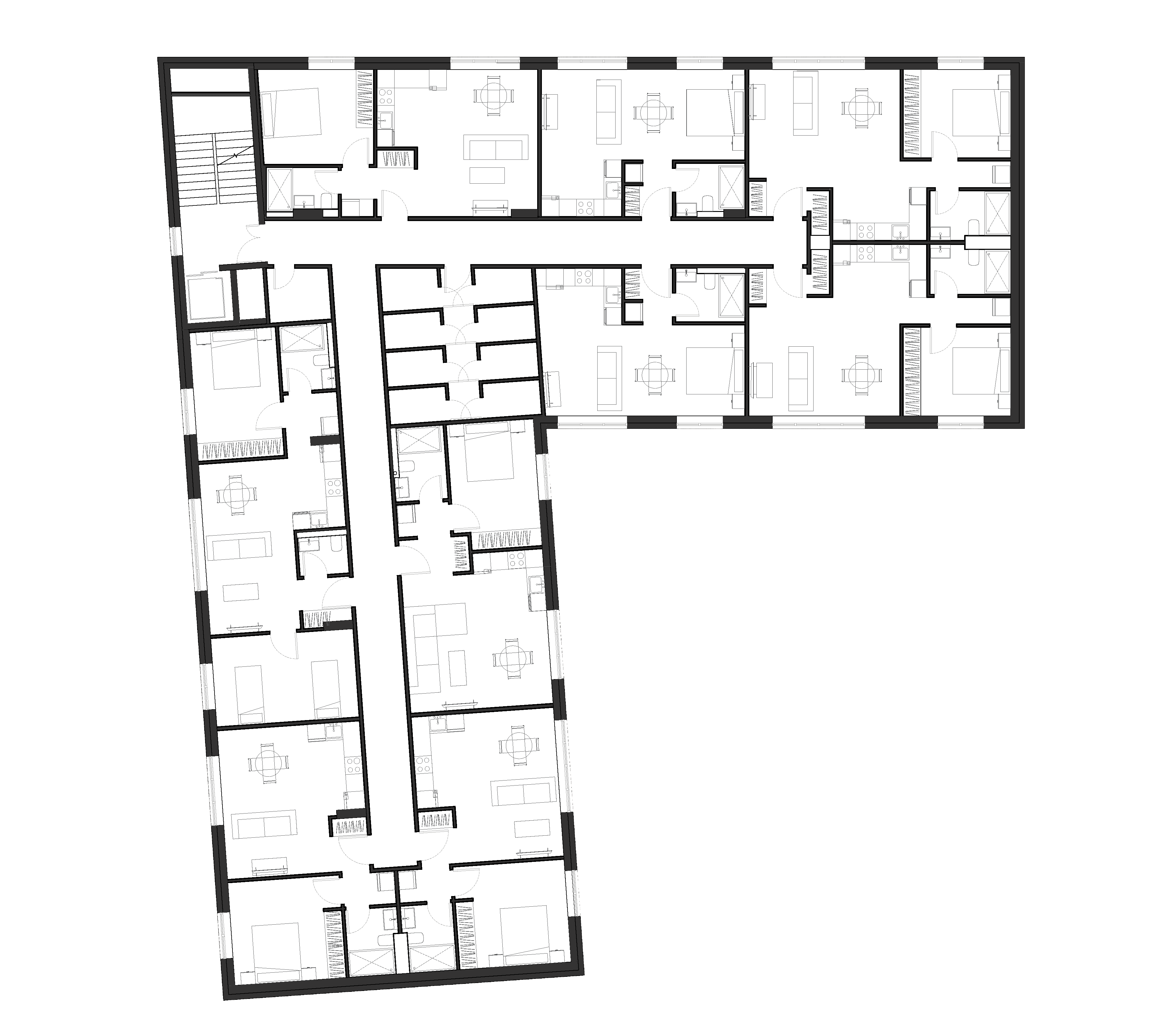 2. stāva plānojums