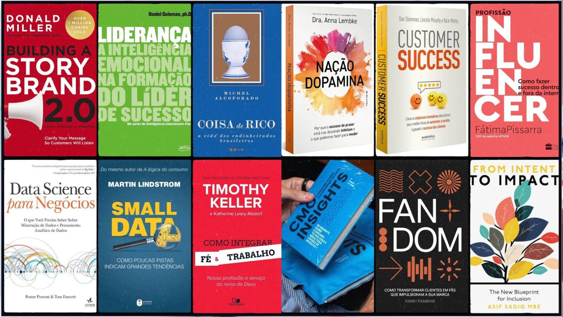 12 livros de Marketing para ler em 2026