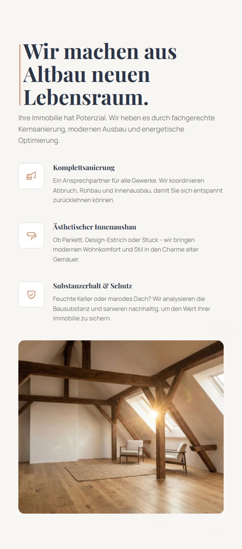  Webdesign für Architekten und Handwerker