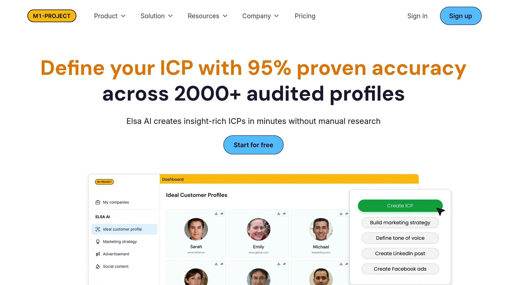 M1-Project ICP Generator