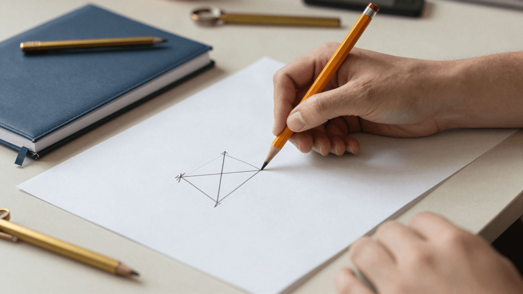 Hand zeichnet Vektoren auf Transparentpapier (KI-generiert)