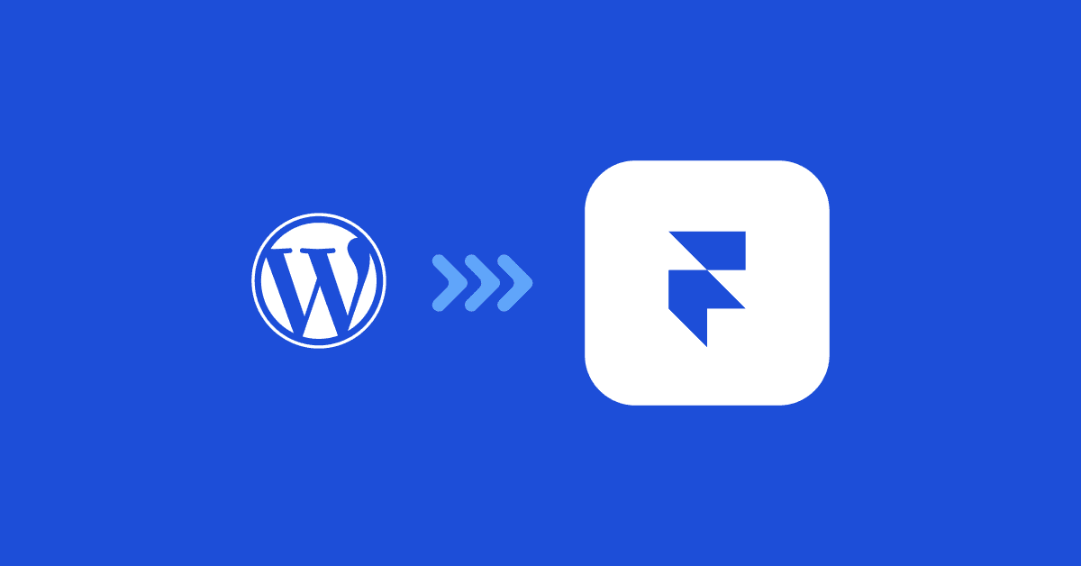 Migrate from Wordpress to Framer