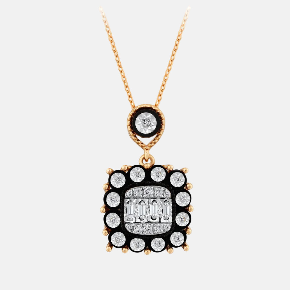 Assos Pırlanta 0.17 Karat Elmas Fantezi Kolye Modeli S143092