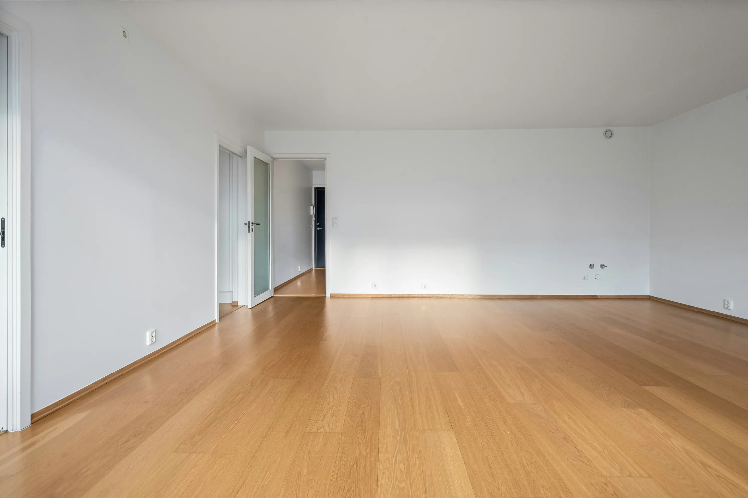 brown wooden floor
