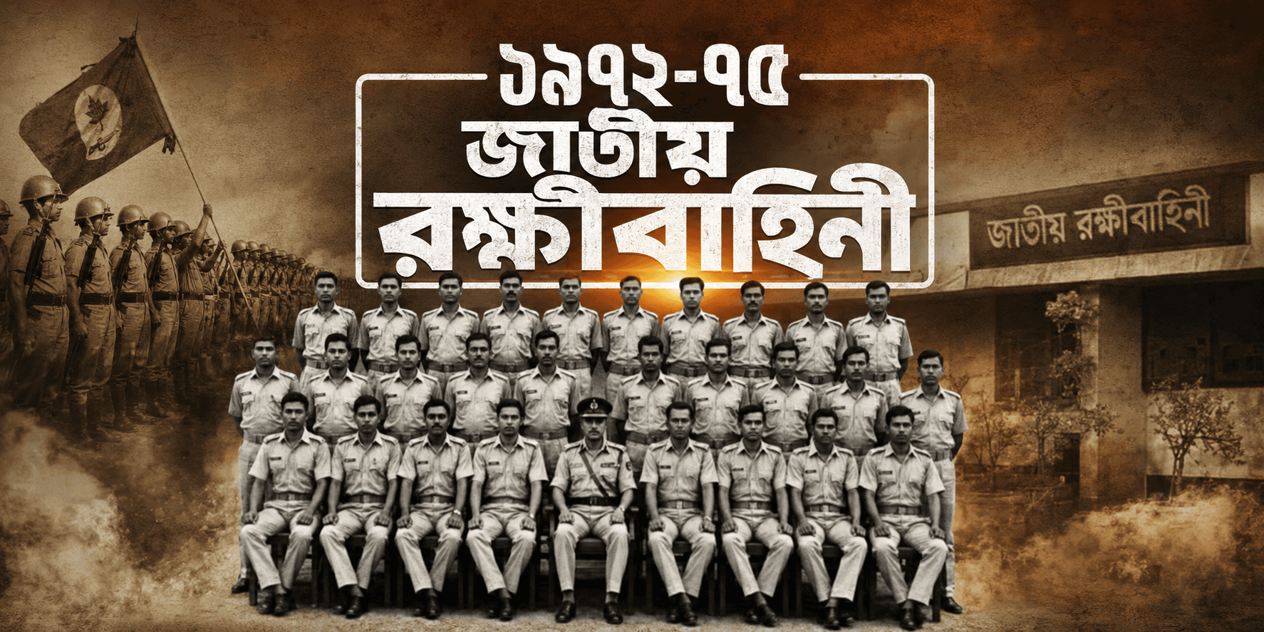 ১৯৭২-৭৫: জাতীয় রক্ষীবাহিনী ও শেখ মুজিবের শাসনামল