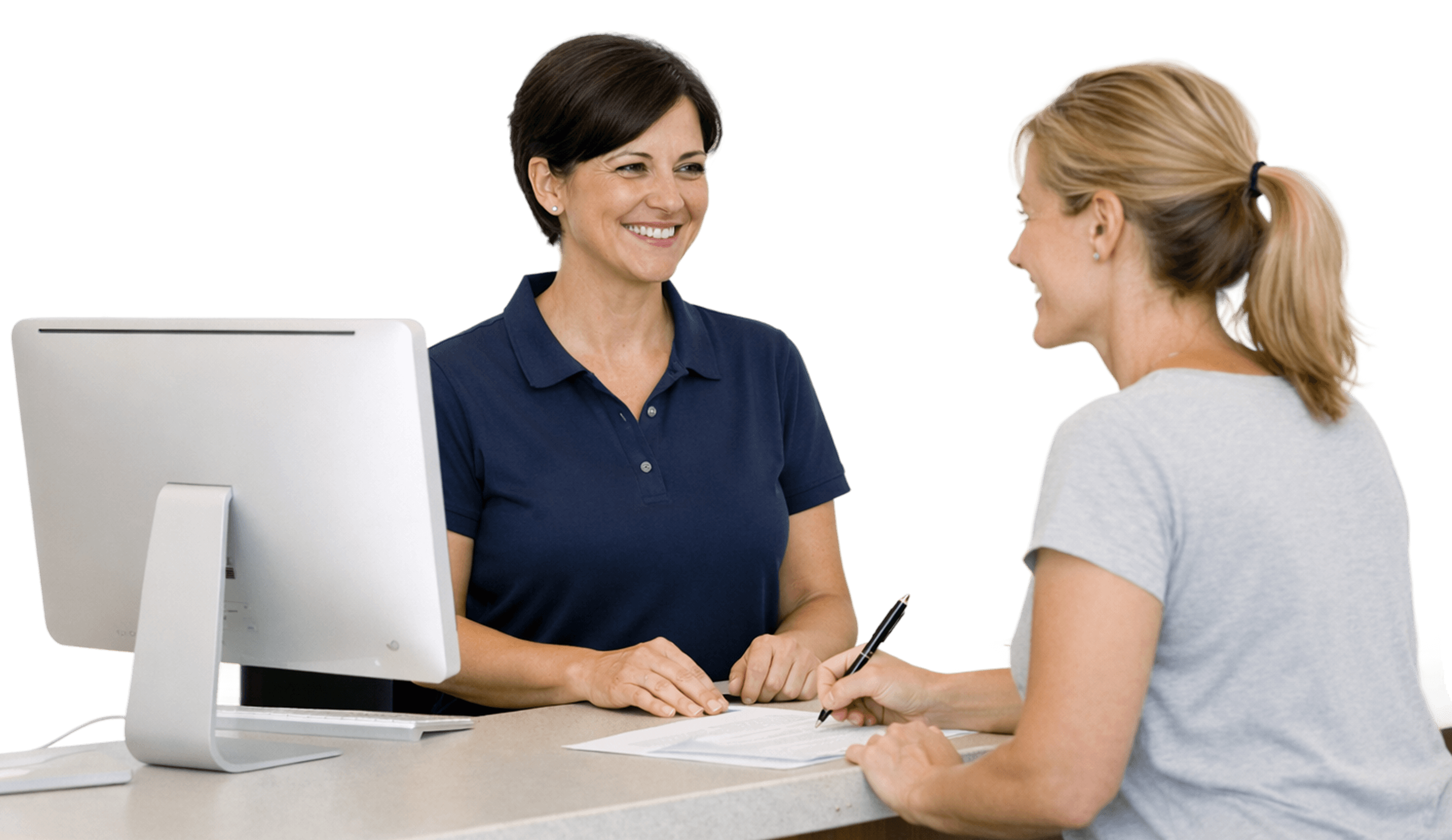 Credit union advisor helping a member with core banking services at CU*NorthWest