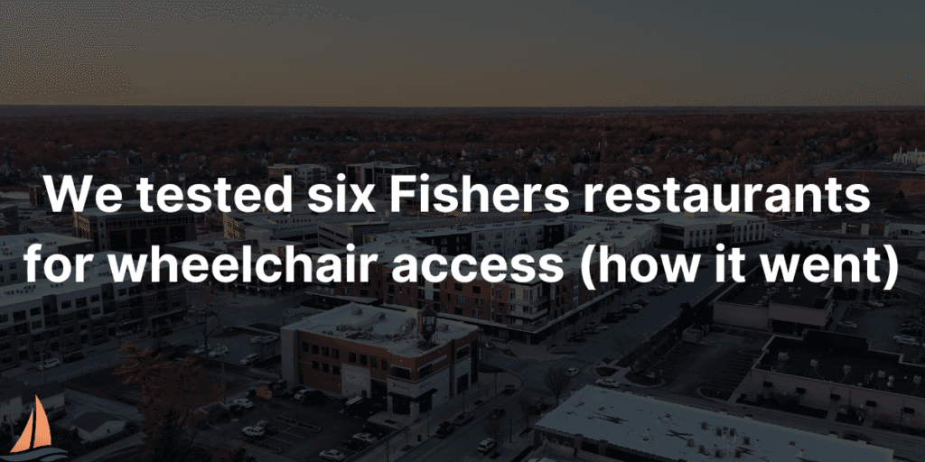 Fishers Accessibility Post