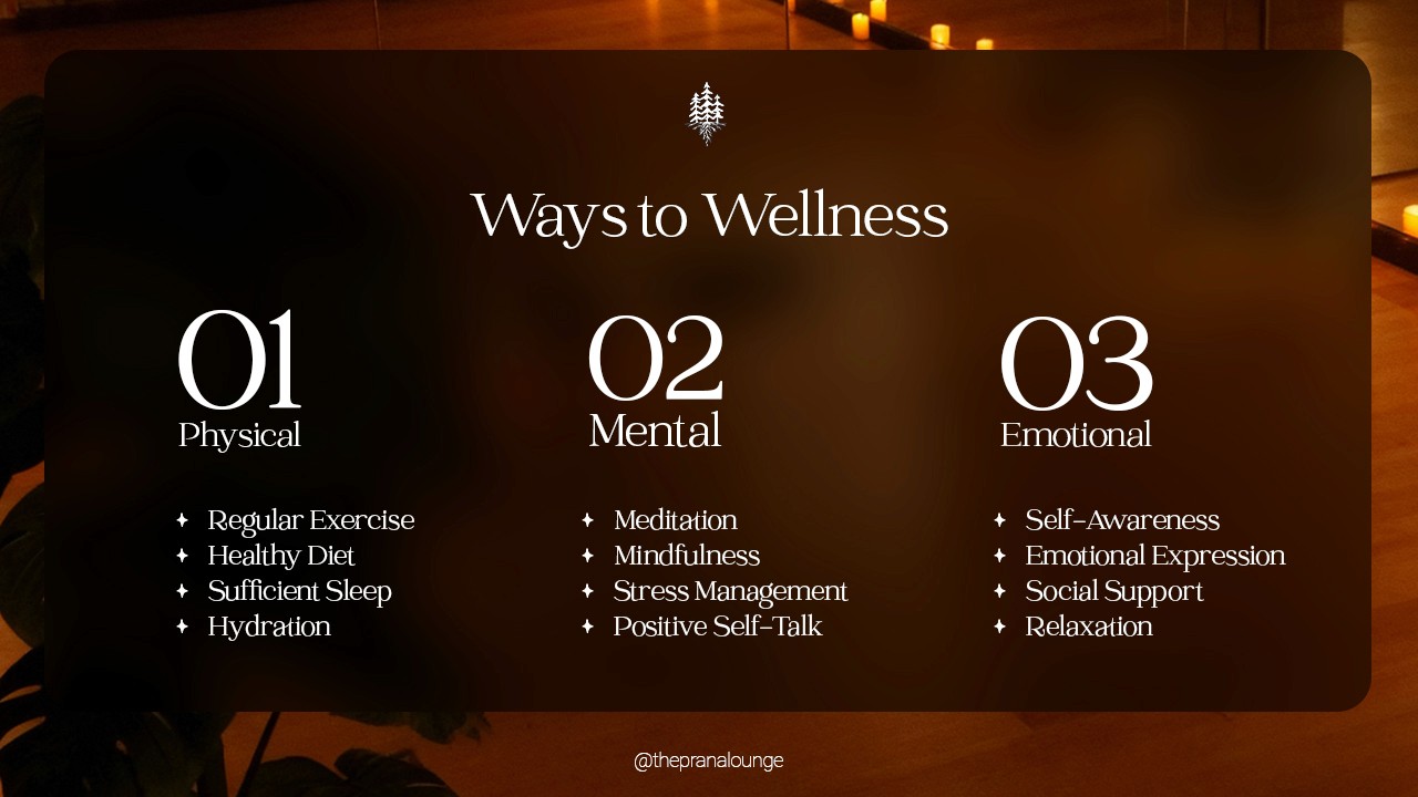 Three Ways to Wellness