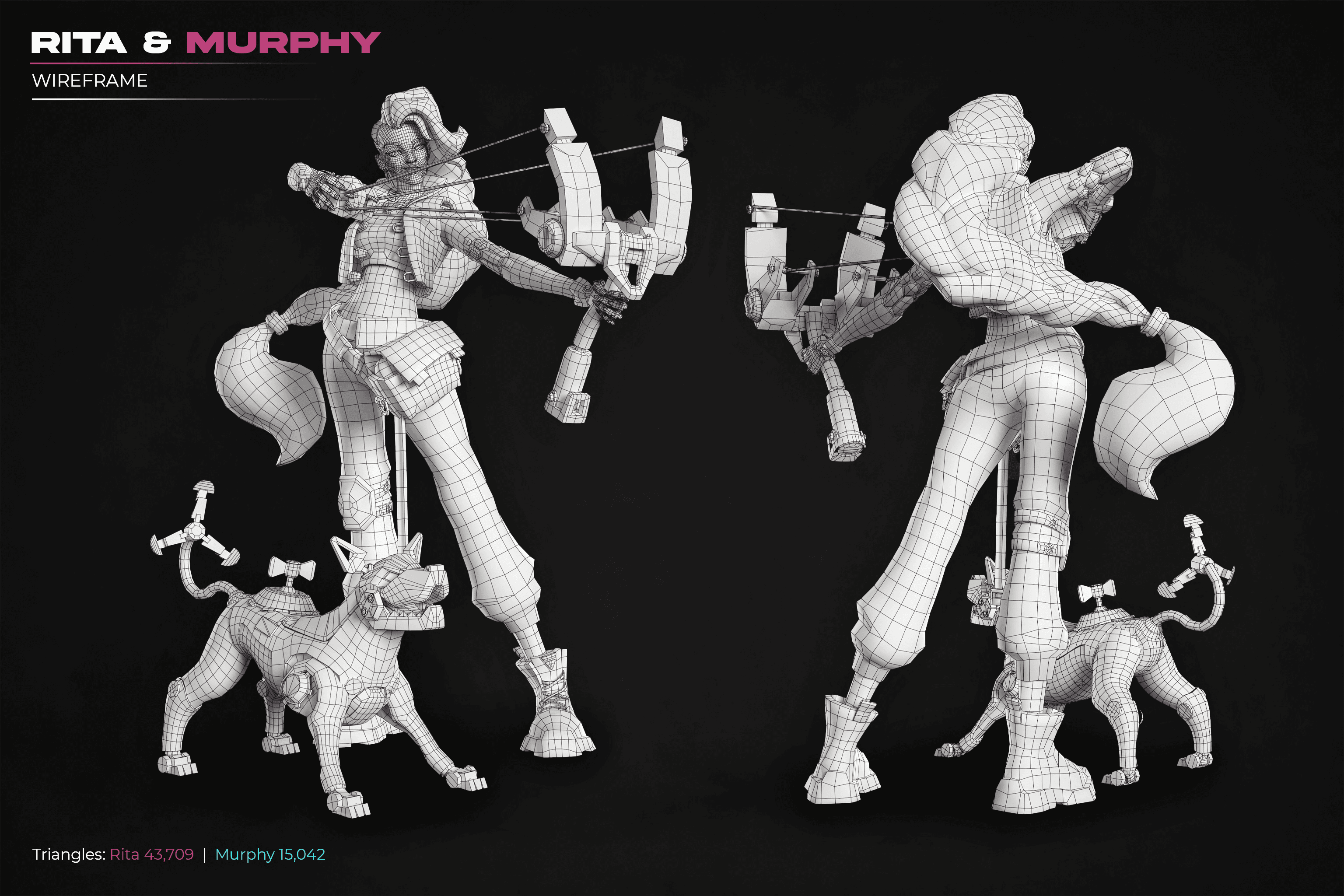 Character wireframe