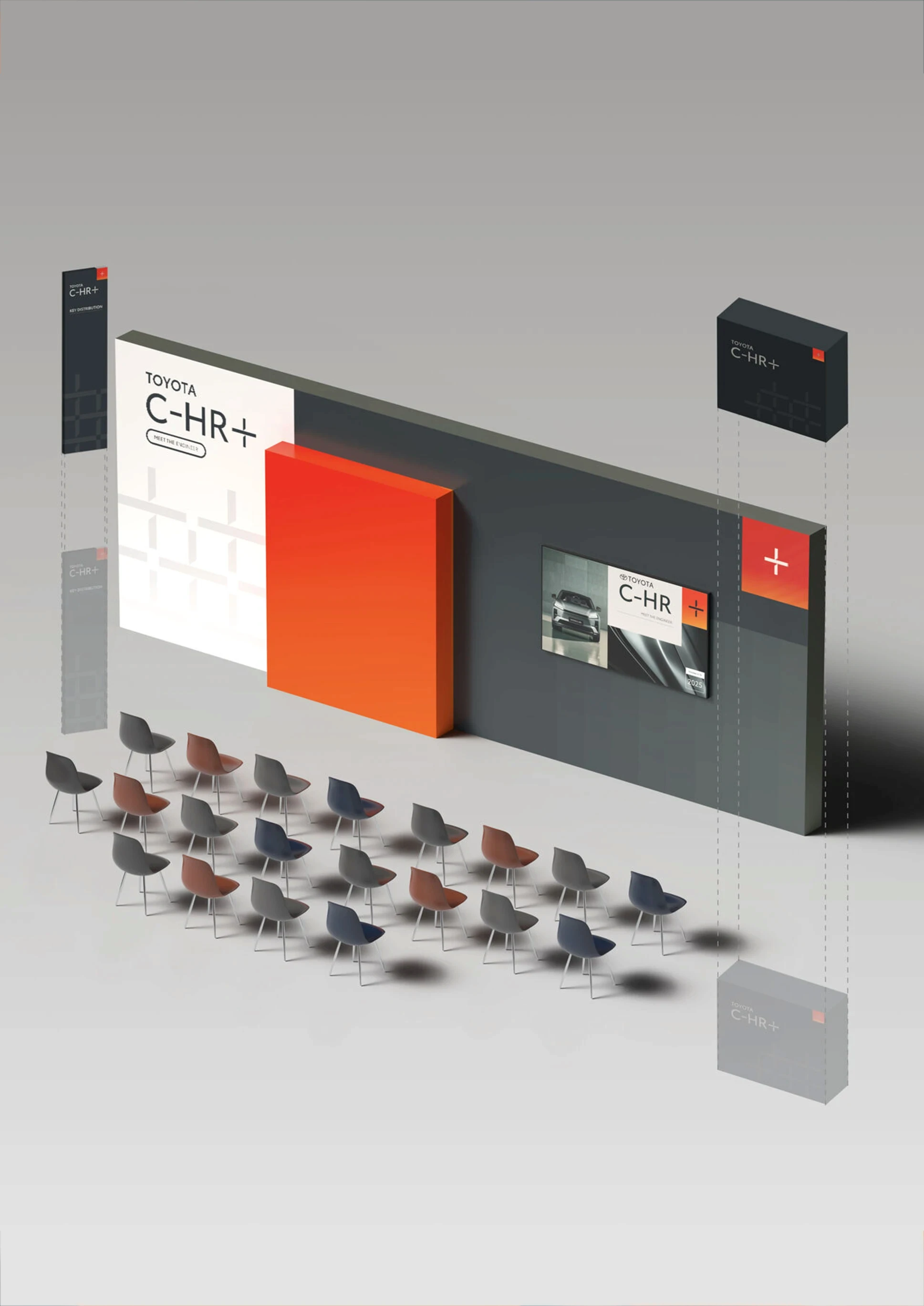 esapce scénographie c-hr+ toyota