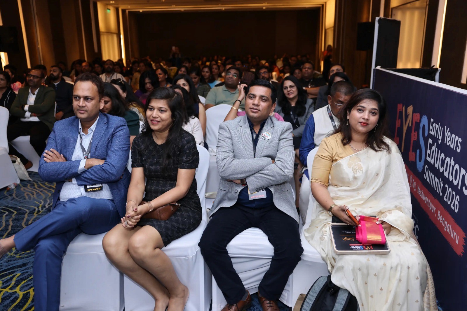 Hi-Kalpaa receives Awards from Sameera Reddy at EYES 2026