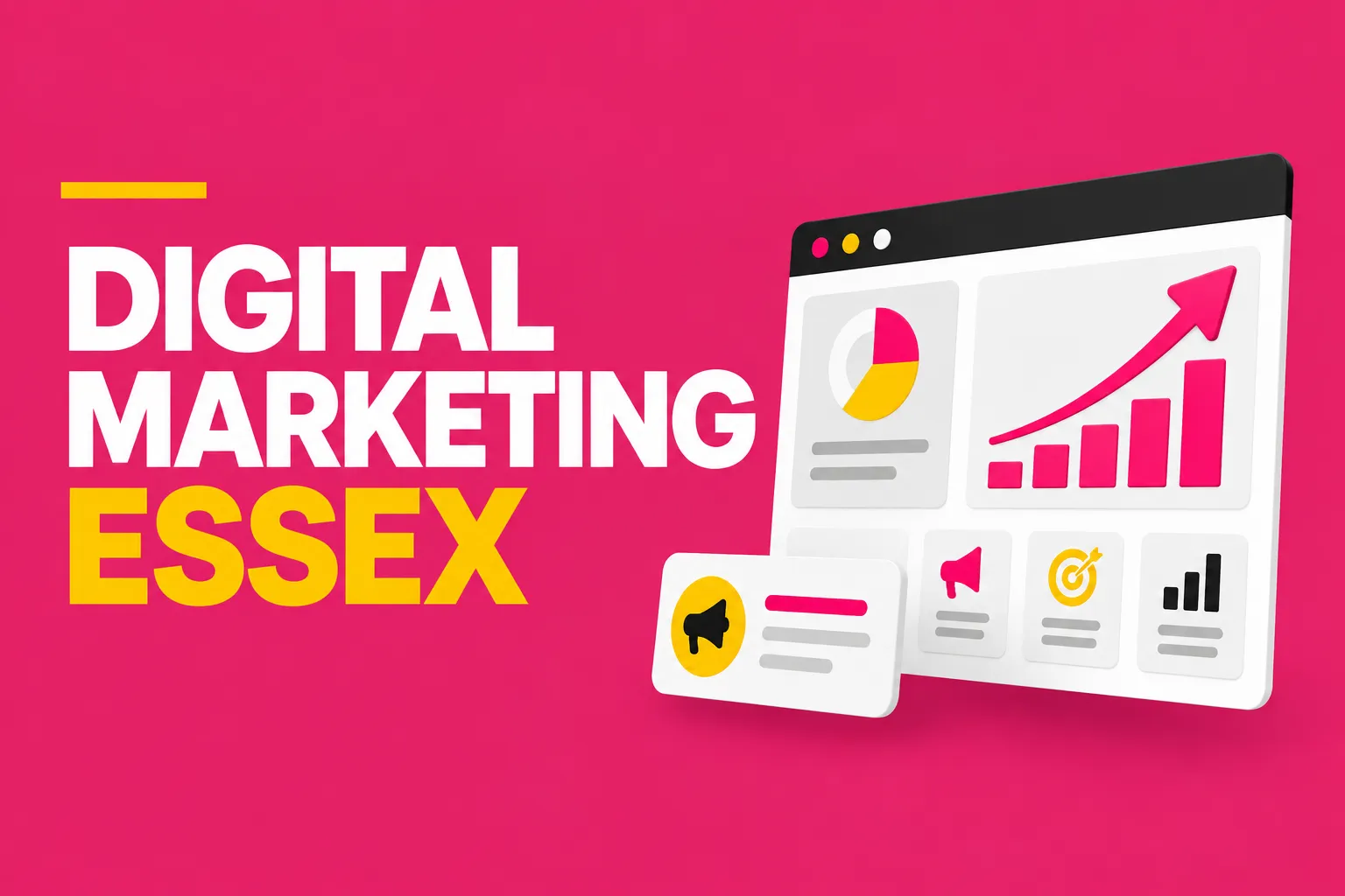 Digital marketing Essex growth dashboard