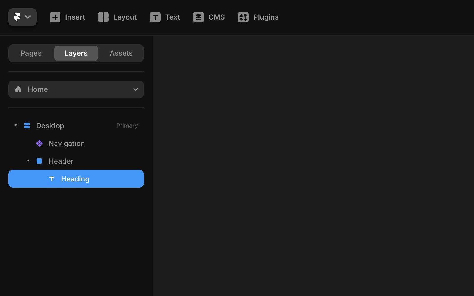 显示一个嵌套在框架内的标题。