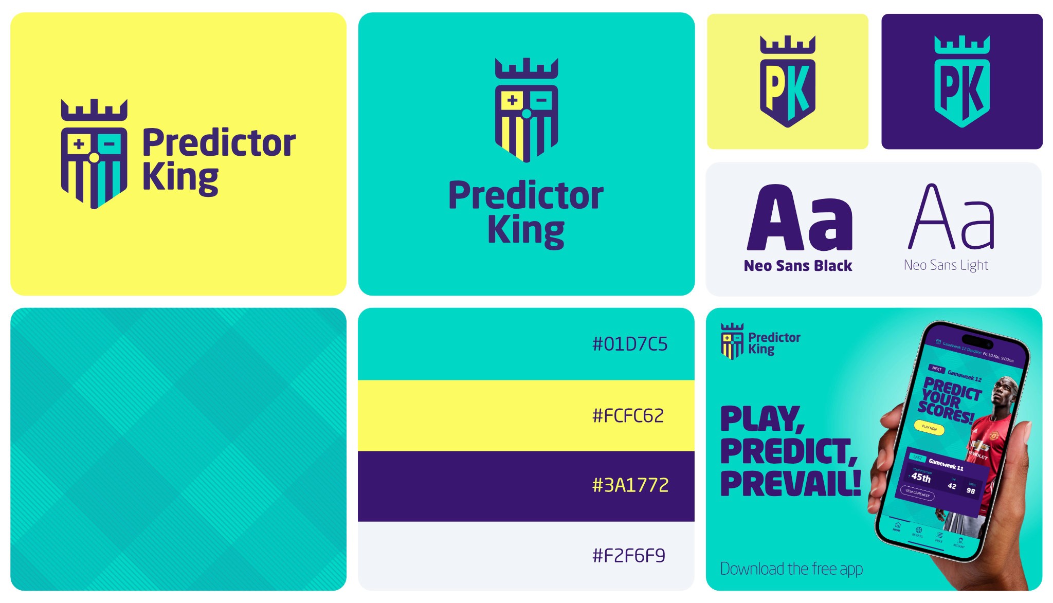 Predictor King brand design