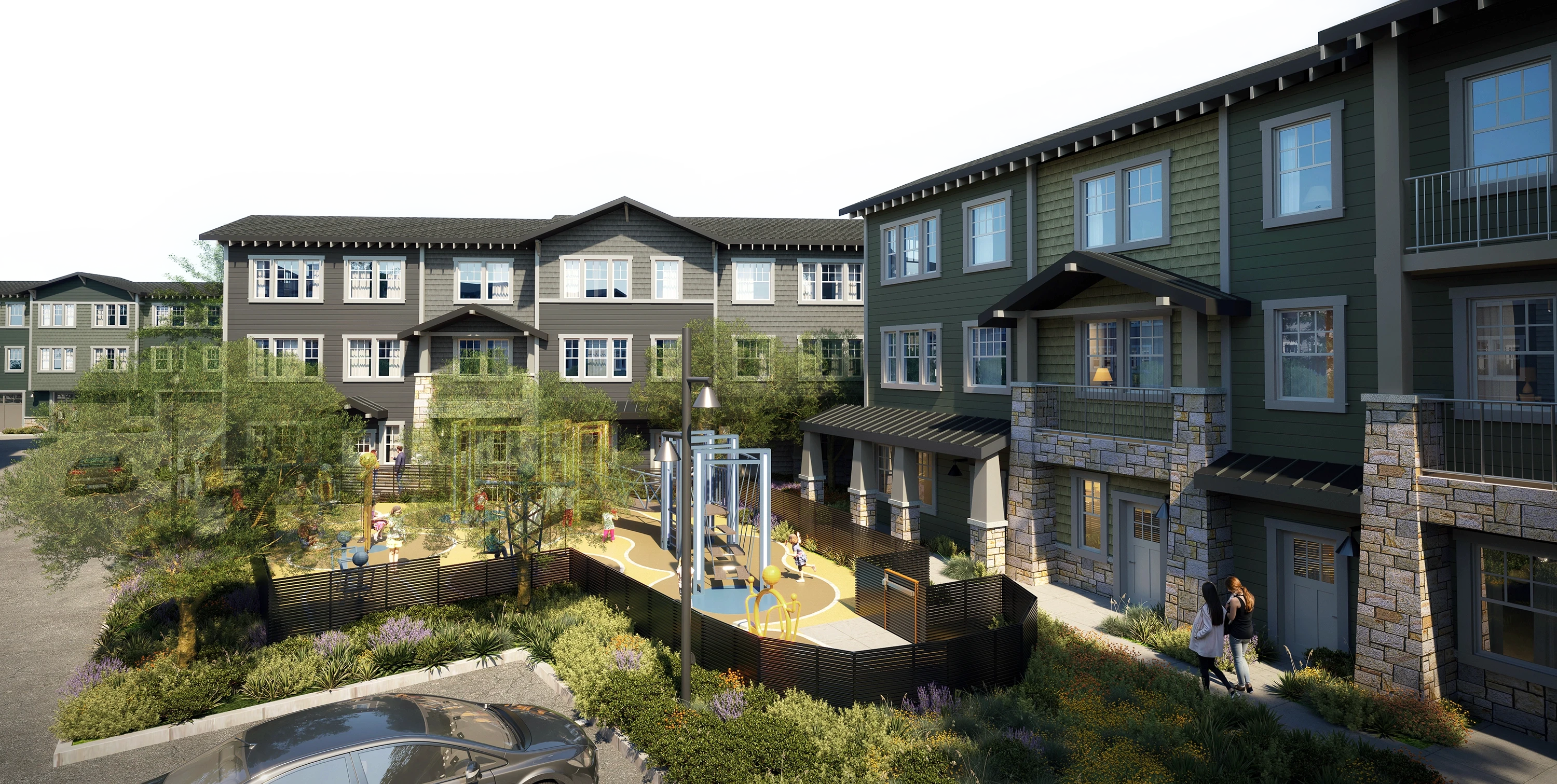 Positas Park Townhomes Rendering 3
