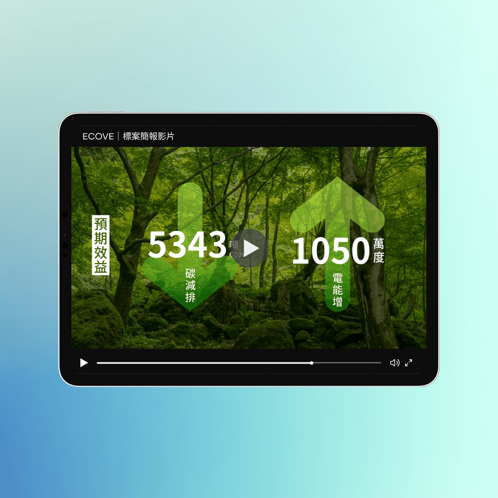 ECOVE 崑鼎綠能形象影片畫面截圖 1
