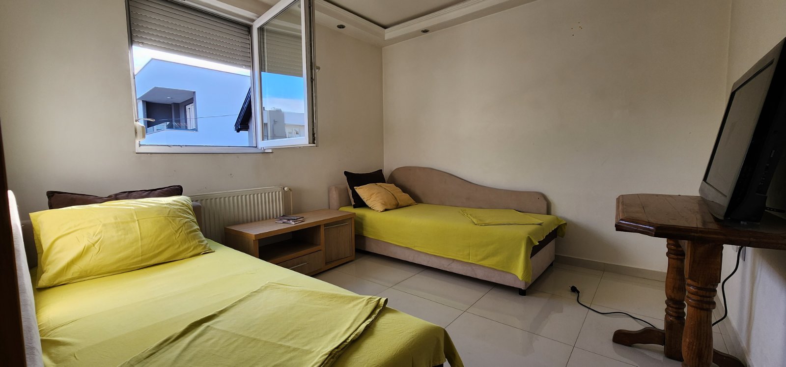 Slika sobe Apartmana 19 u Novom Sadu.