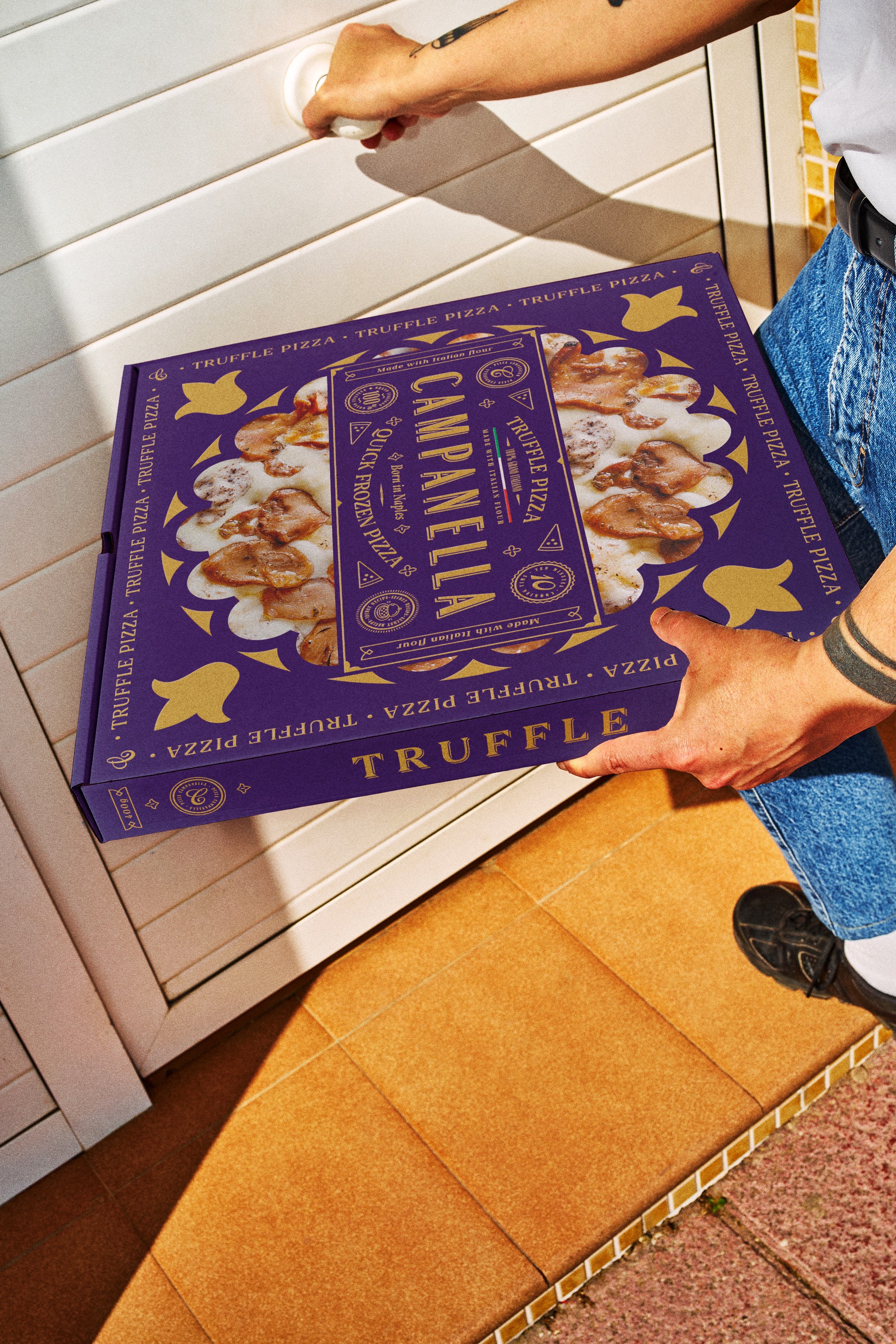 Batch.Works product catalogue book on a work top with a graphic printed image on the front