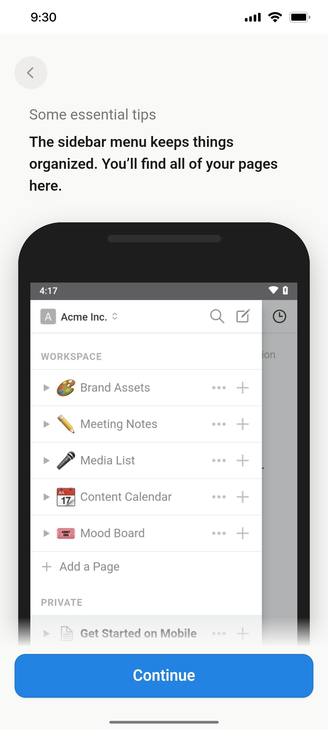 Notion App Some Essential Tips Screen