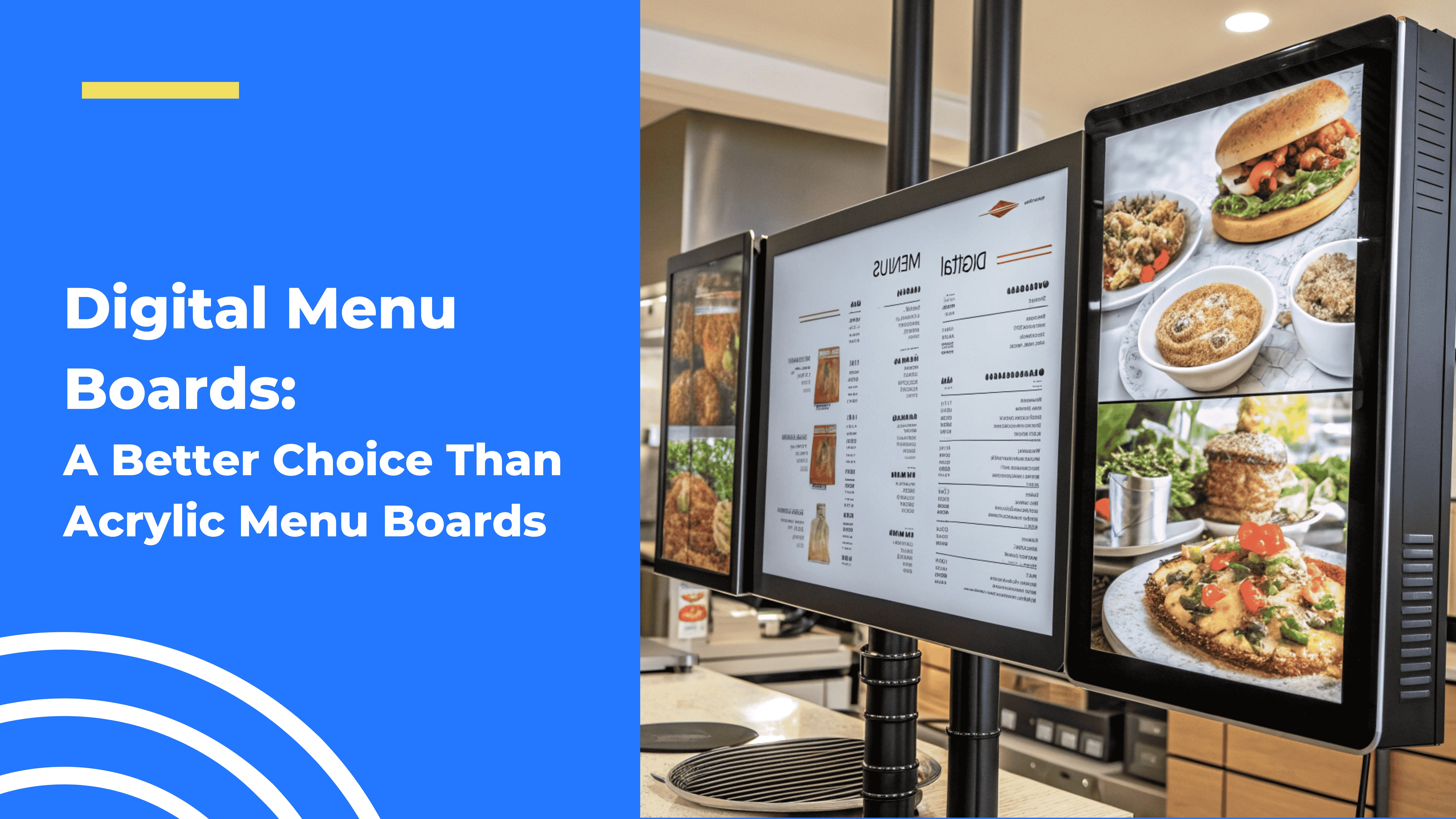 Digital Menu Board Software Benefits for Restaurants & QSR - Wilyer