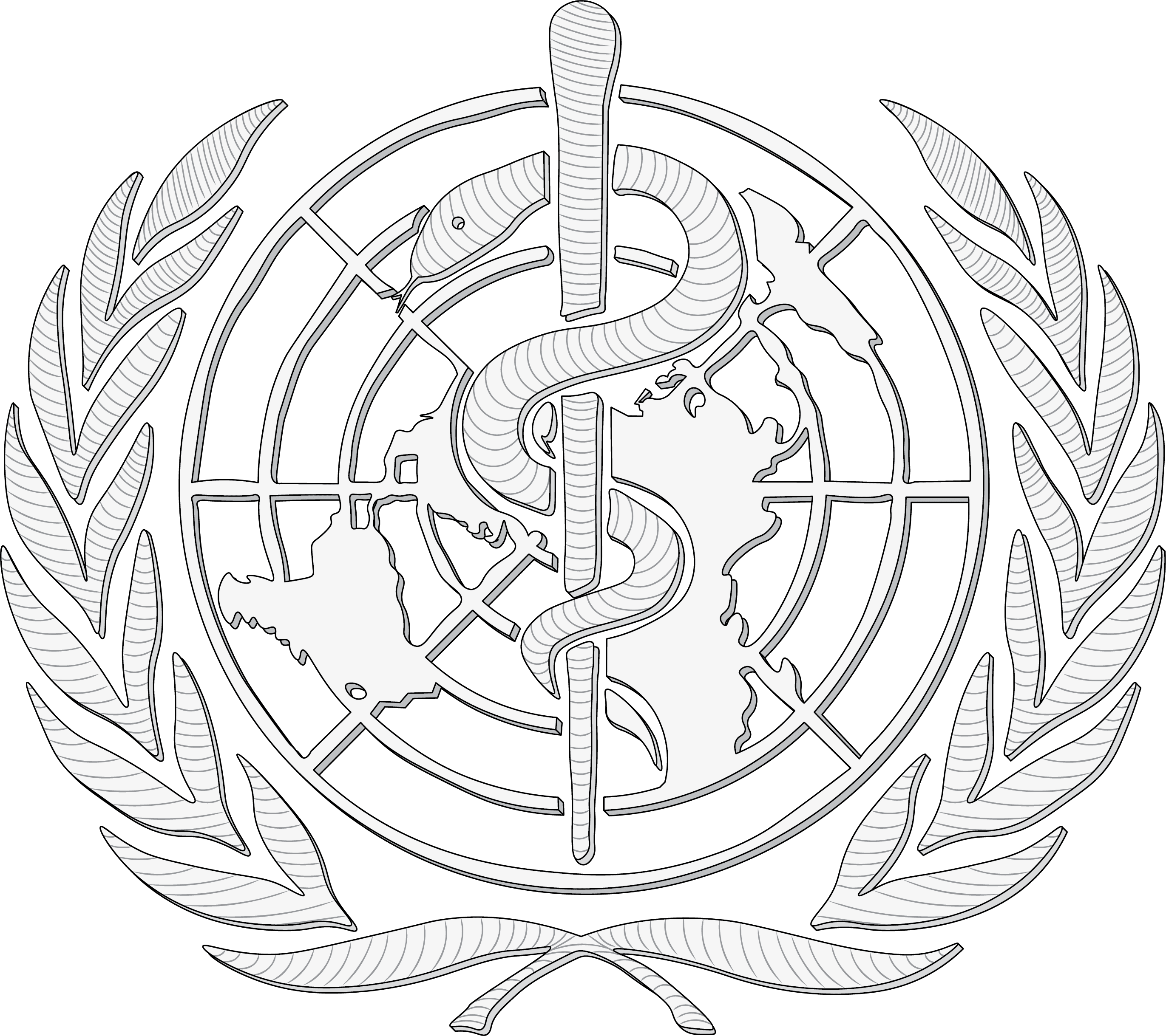 Image of a world globe with a snake