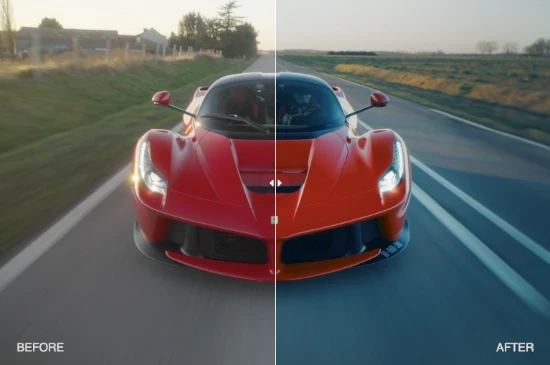 Showcase of color grading toolkit