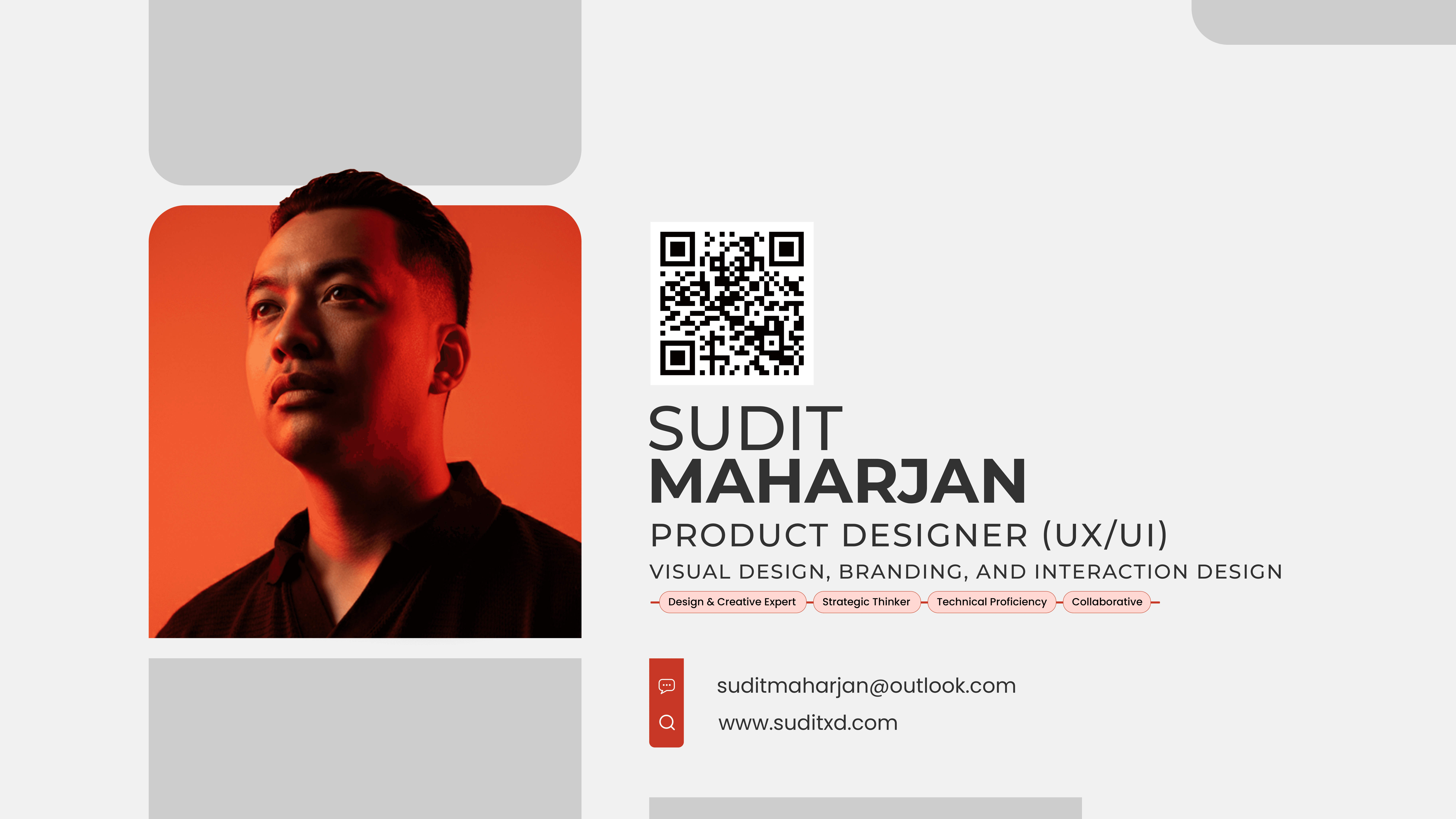 Sudit Maharjan product designer portfolio work samples