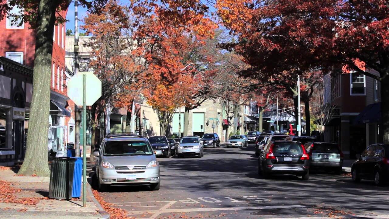 Roosevelt Avenue in in the Jackson Heights neighborhood of Queens
