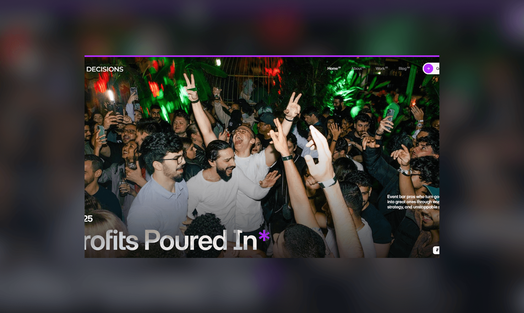 Pour Decisions Mockup