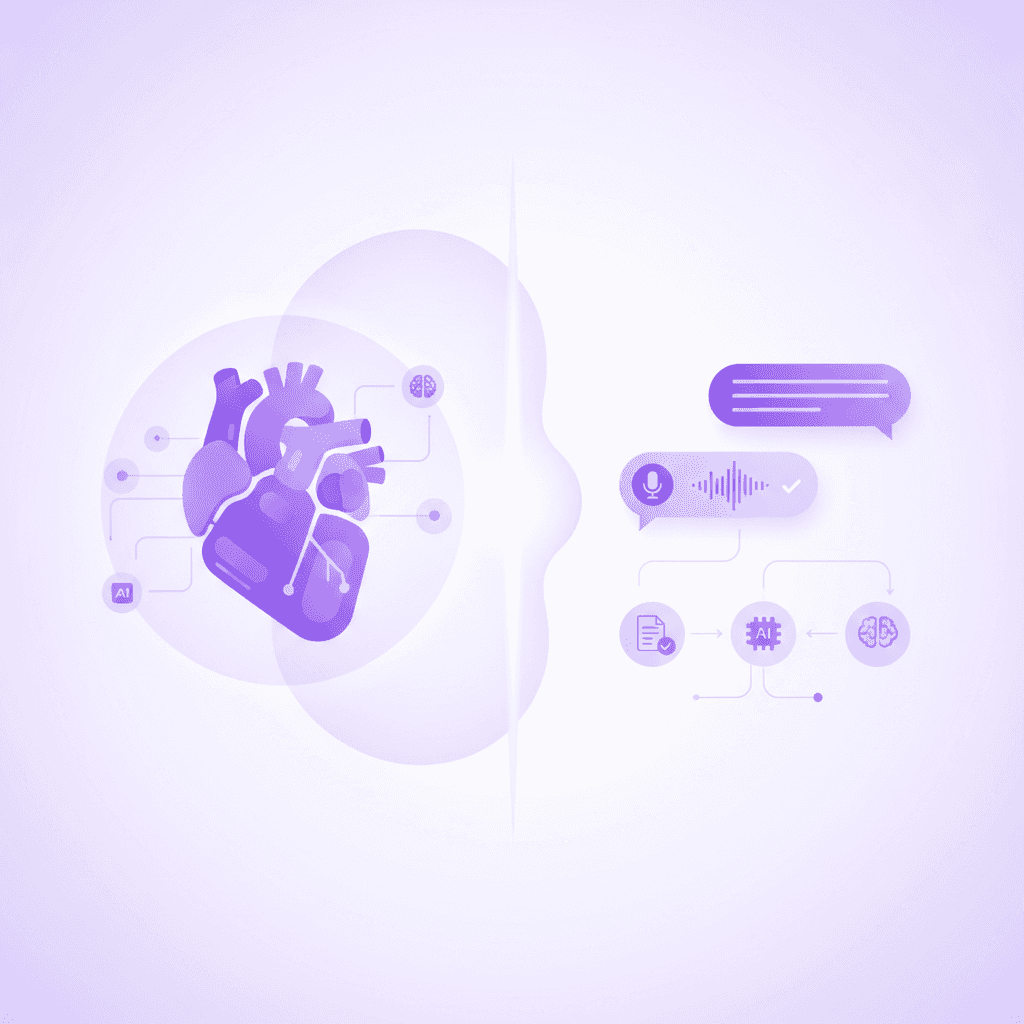Penseum live voice AI tutor interface for medical students