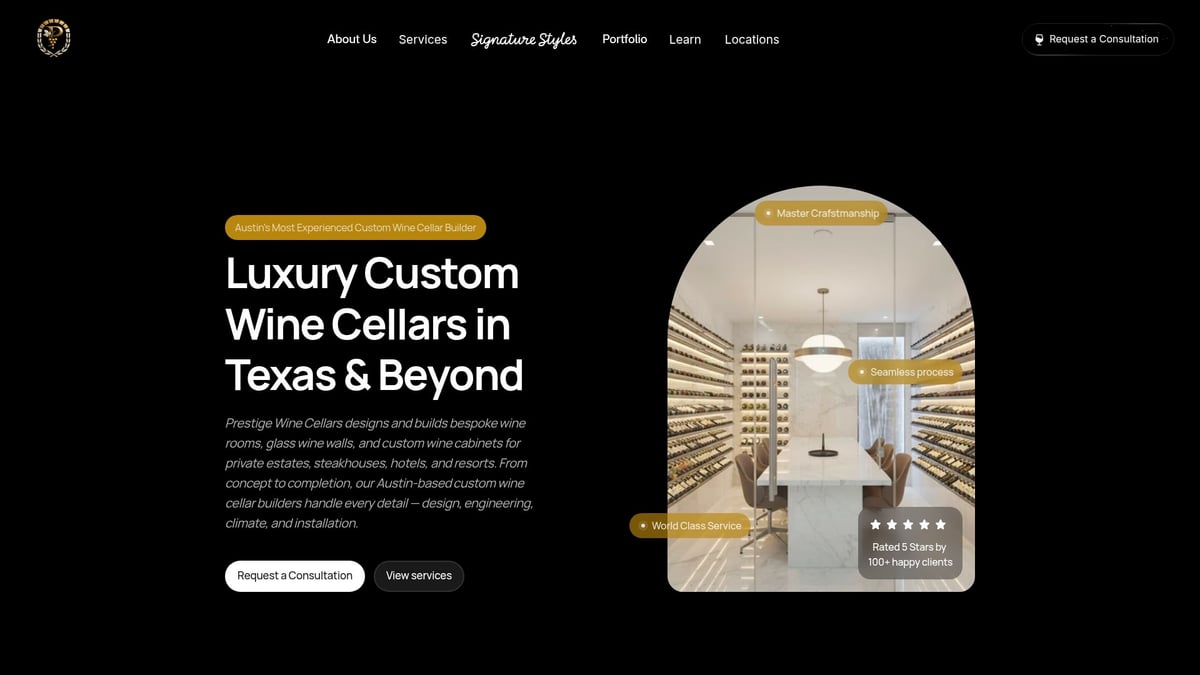 The Essential Glass Wall Wine Cellar Guide for 2026 - Working with a Professional: Prestige Wine Cellars