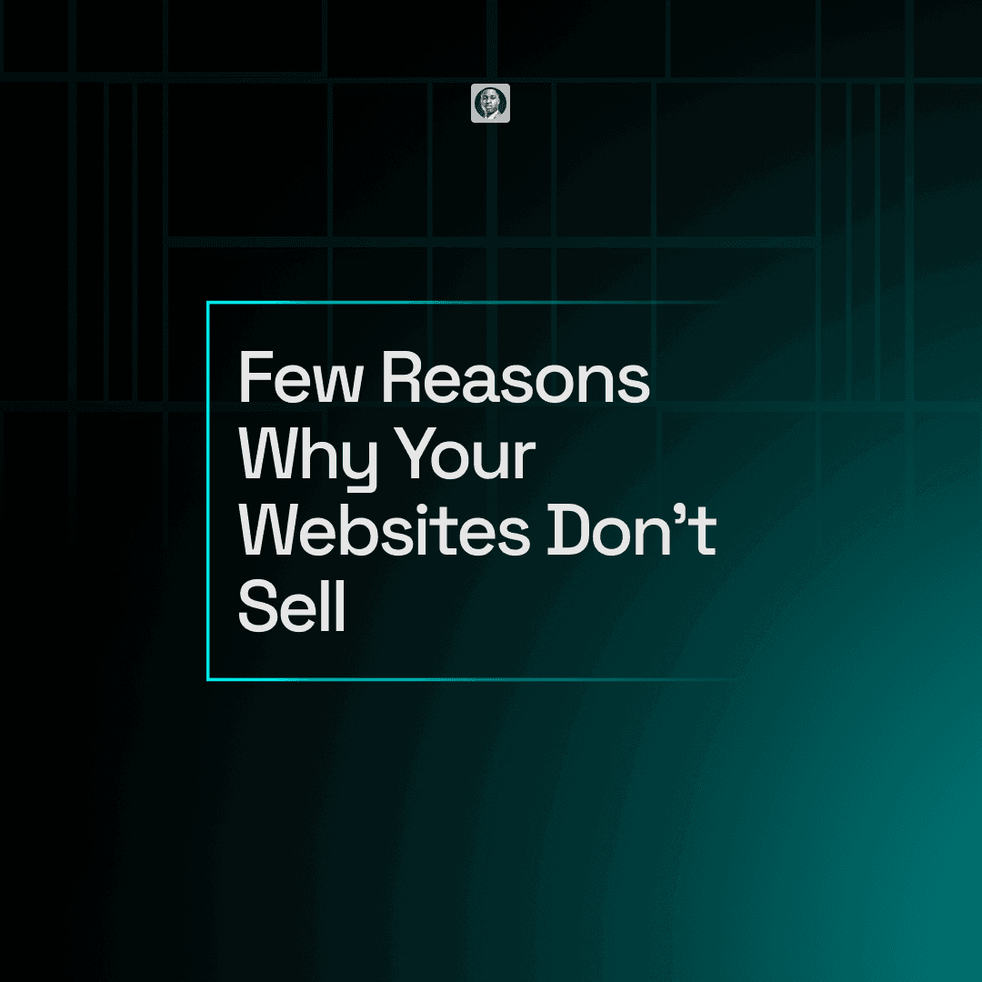 WHy your site dont sell