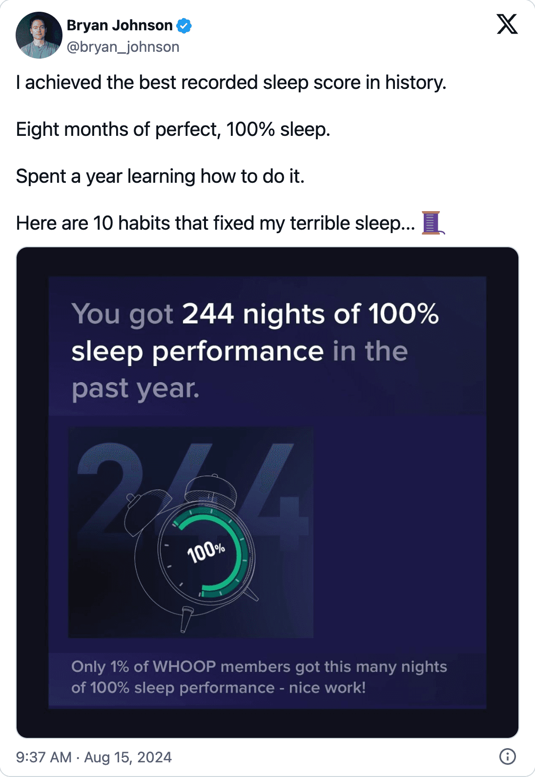 Post on X