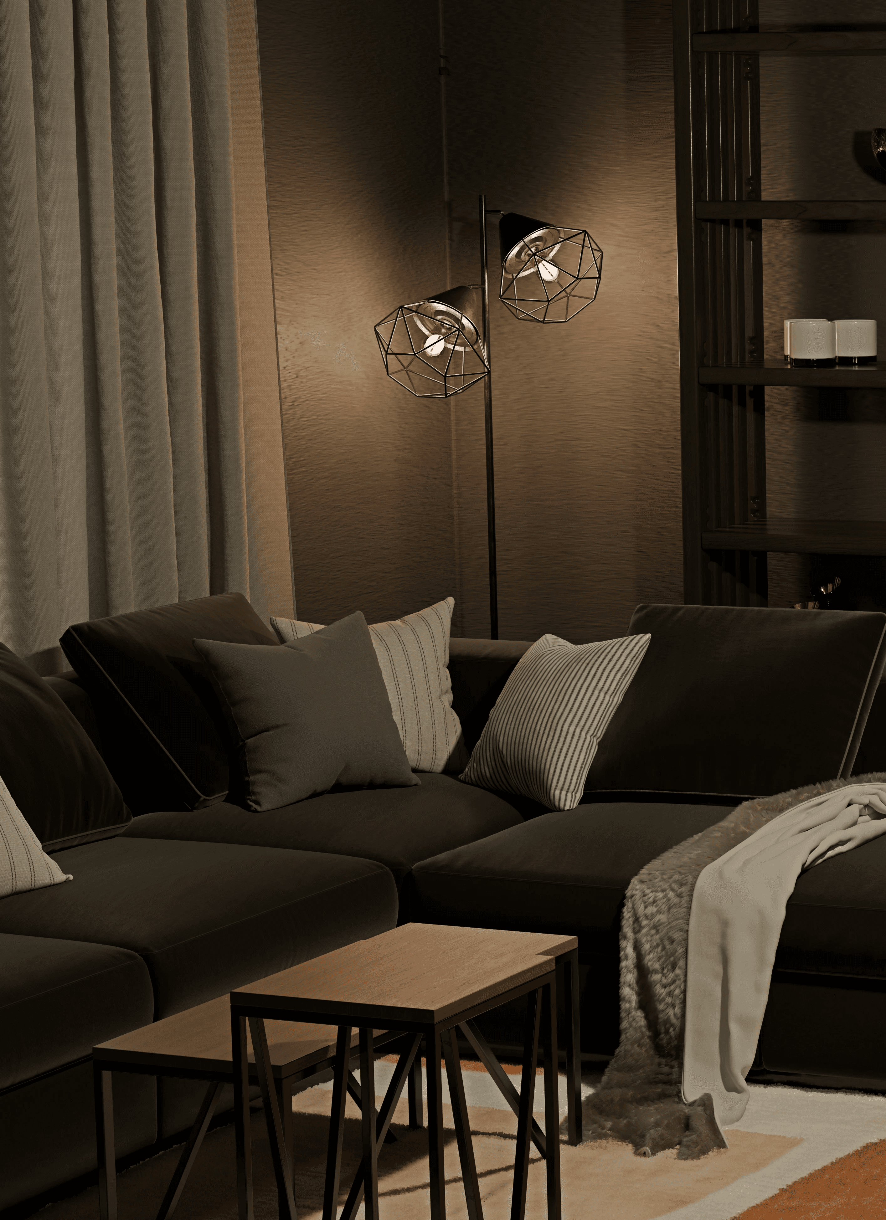 Woman Sit On The Floor