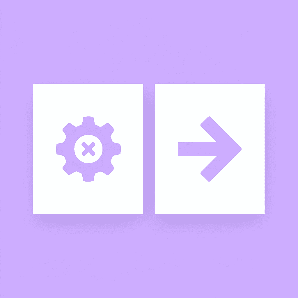  Before and after comparison: manual data integration with errors versus automated integration with accuracy