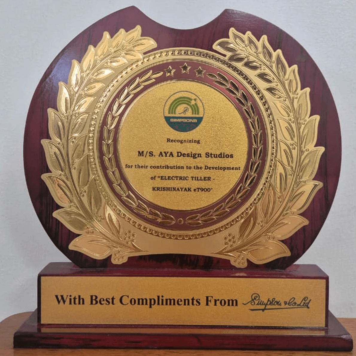 AYA Design Studios recognized by Simpsons and co limited