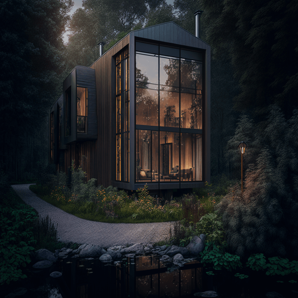 Minimalist Note Card Composition