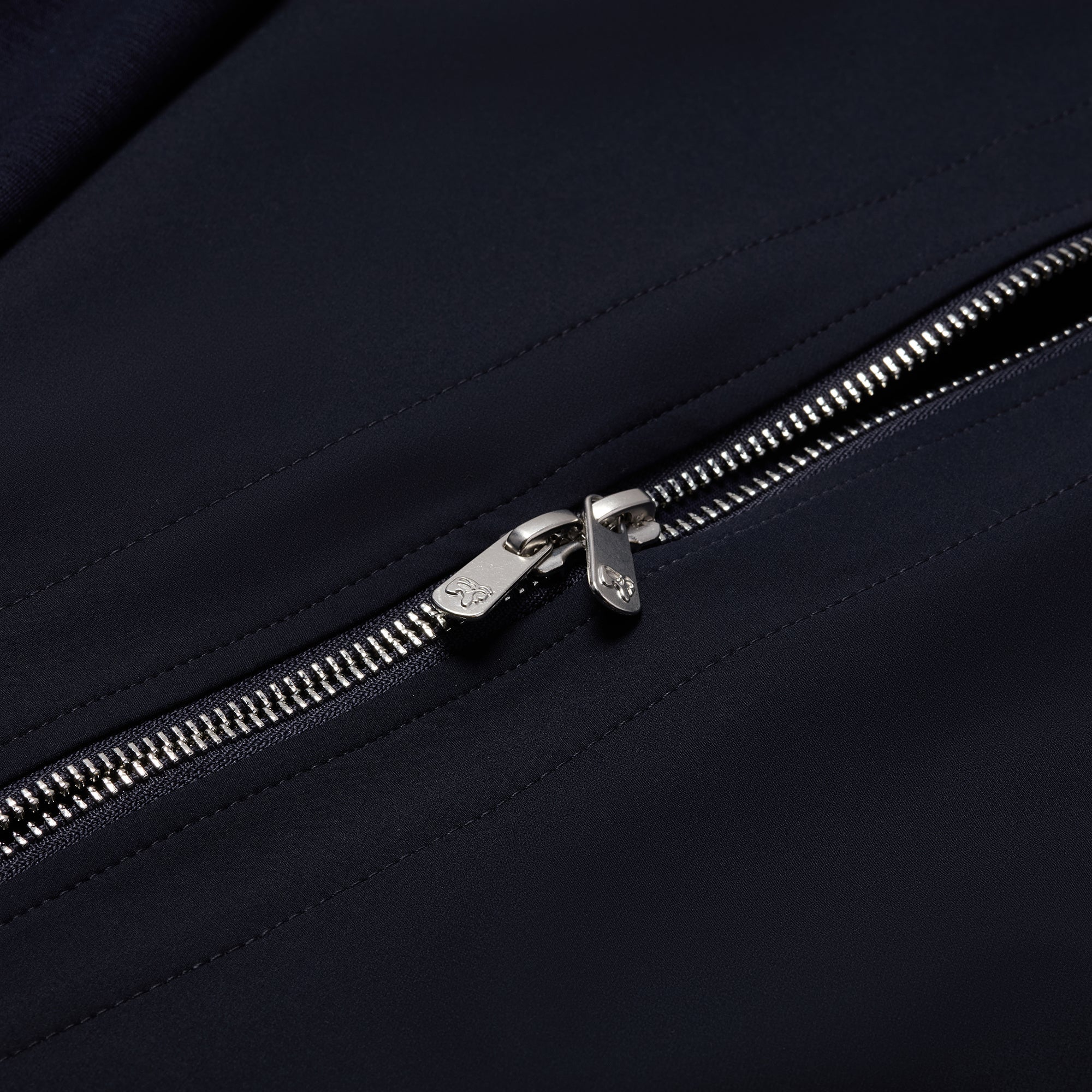 Key Virgin Wool Zip Jacket - Adda River