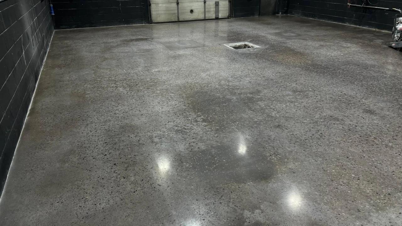 BFS concrete grinding & polishing project