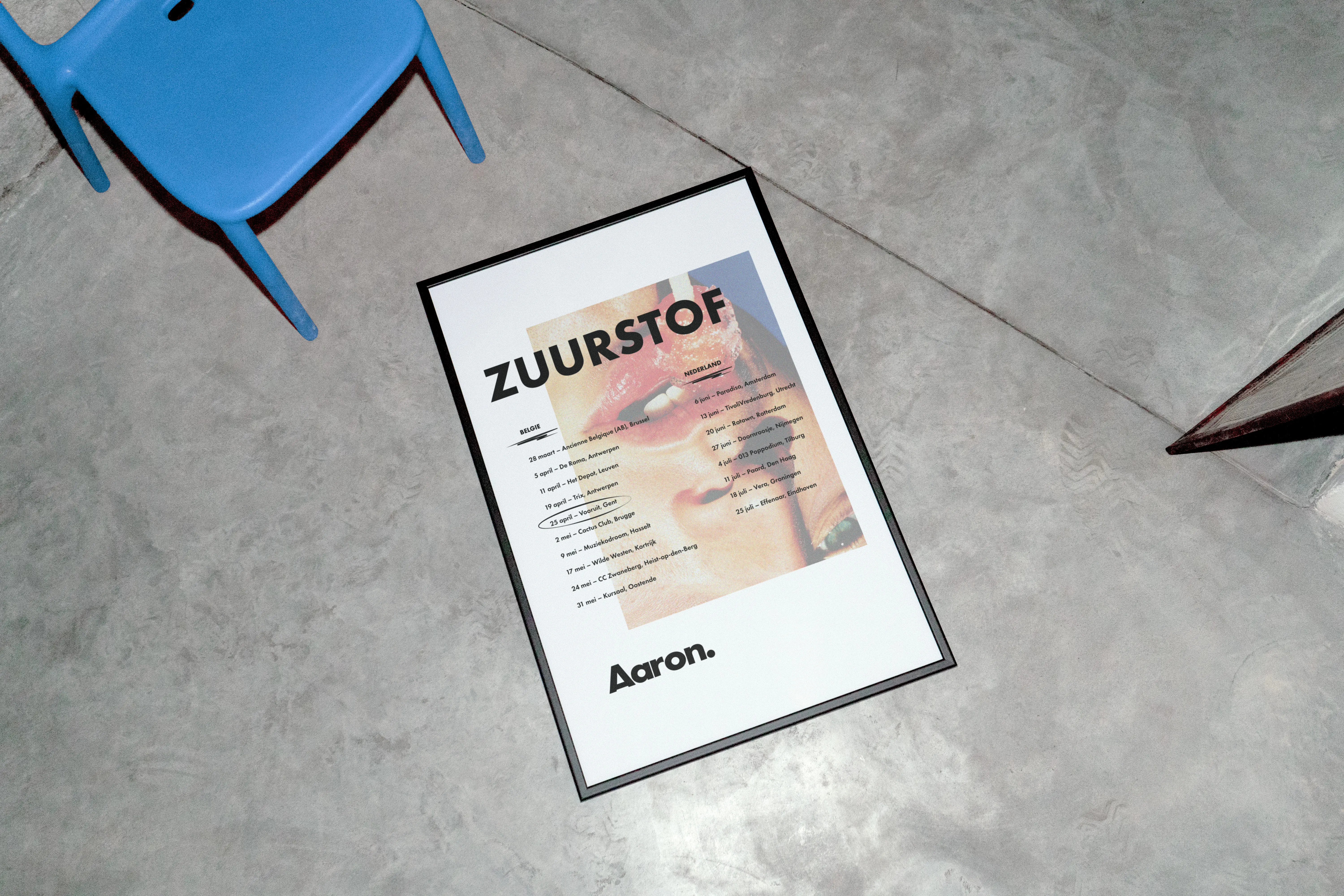 Aaron Blommaert brand identity and motion design by Unpeel