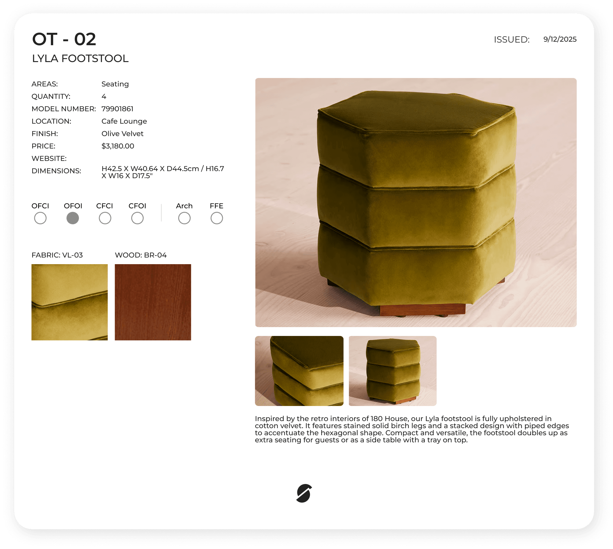 Design fast. Spec smarter. 